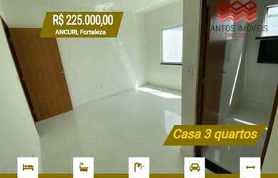Imagem 7: SI: Casa 3 quartos para venda, em bairro Ancuri, próx a Messejana, com varanda, 2 banheiro