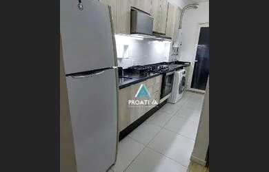 Imagem 6: Apartamento com 3 dormitórios para alugar, 64 m² por R$ 3.680,00/mês - Campestre - Santo A