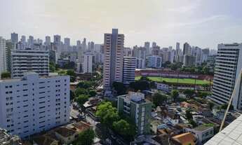 Imagem 4: Apto. nos Aflitos, nasc, 70 m², 3 quartos, Suite + 2 Banheiros : social e serv. varanda