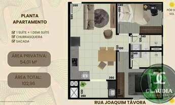 Imagem 4: Apartamento para Venda em Cascavel, Parque São Paulo, 2 dormitórios, 2 suítes, 2 banheiros