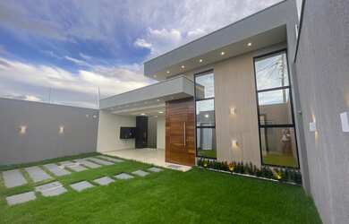 Imagem 3: CASA TÉRREA COM UM INCRÍVEL PROJETO DE ILUMINAÇÃO