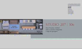 Imagem 7: Studio no Ribeirão da Ilha