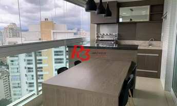 Imagem 2: Imóvel para aluguel com 167 metros quadrados com 3 quartos em Ponta da Praia - Santos - SP