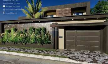 Imagem: Casa Moderna com 127m² e 3 Quartos em Piraquara