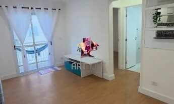 Imagem 3: Apartamento com 2 dormitórios sendo 1 suíte, 1 vaga de garagem, 56 m² - Rudge Ramos - São