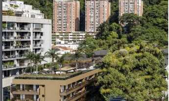 Imagem: Gávea studios,sala quarto com um parque