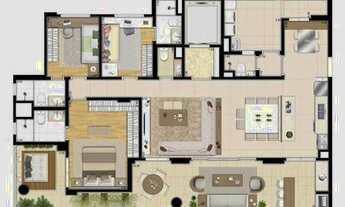 Imagem 3: Apartamento pronto para morar, próximo ao Parque Ibirapuera, 3 suítes, 3 vagas, lazer comp