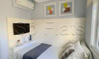 Imagem 6: Flat de alto padrão com 2x dorms na Vila Olímpia. Com serviços e área de lazer, sem burocr