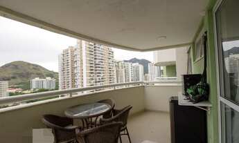 Imagem 2: Apartamento a venda possui 110M2, com 3 quartos, Recreio dos Bandeirantes-RJ