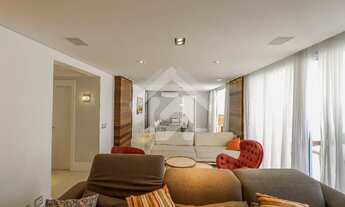 Imagem 7: Vista skyline, 4 quartos com 3 suítes e 4 vagas no Campo Belo