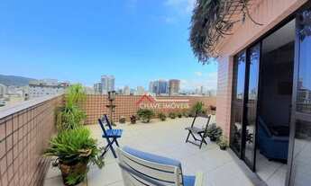 Imagem 2: Cobertura duplex com 2 suítes à venda, 152 m² por R$ 800.000 - Embaré - Santos/SP