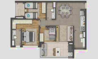 Imagem 2: Apartamento para venda possui 79 metros quadrados com 3 quartos em Tucuruvi - São Paulo