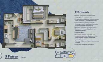 Imagem 6: Soft Pedro Ludovico - Apartamento 3 quartos, sendo 2 suítes