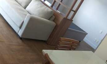 Imagem 5: 1 dorm com suíte + lavabo + ampla varanda totalmente mobiliado - Boqueirão Alto padrão