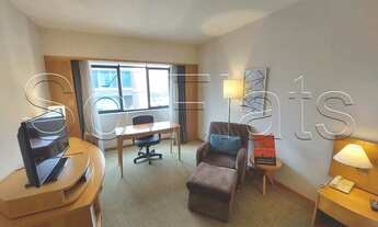 Imagem 3: Studio Sol Alphaville 36m² 1 dormitório 1 vaga para locação com entrada imediata