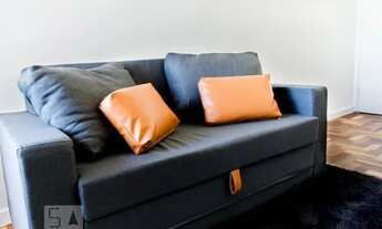 Imagem 2: Locação de apartamento mobiliado com 42 metros quadrados com 1 quarto, sacada na Bela Vist