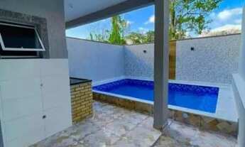 Imagem 2: Casa para venda tem 120 metros quadrados com 2 quartos sendo 1 suíte, 1 banheiro, garagem