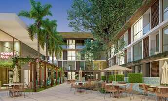 Imagem: Flat com 23 metros quadrados com 1 quarto