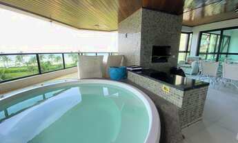 Imagem 3: Apartamento com hidromassagem e vista para o mar, locação para temporada e final de semana