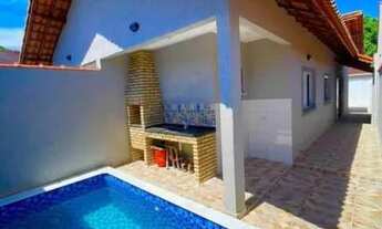 Imagem 1: Casa para venda tem 120 metros quadrados com 2 quartos sendo 1 suíte, 1 banheiro, garagem