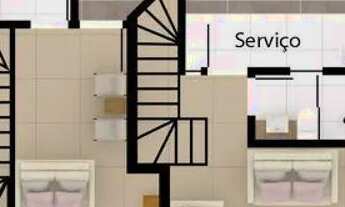 Imagem 6: Cobertura para Venda em Contagem, Parque Xangri-Lá, 3 dormitórios, 1 banheiro, 1 vaga