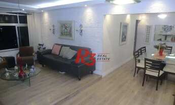 Imagem 4: Apartamento com 3 dormitórios à venda, 128 m² - Aparecida - Santos/SP