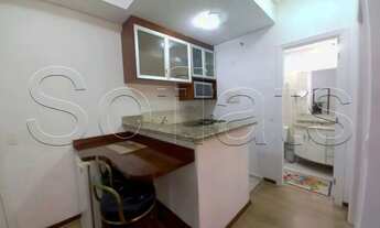 Imagem 4: Flat com 1 dormitório e 1 vaga de garagem disponível para locação