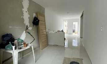 Imagem 6: Casa Linear em fase final de acabamento no Loteamento Solar Santa Rita