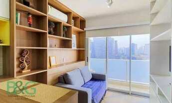 Imagem 2: Apartamento para alugar, 33 m² por R$ 5.694,06/mês - Santo Amaro - São Paulo/SP