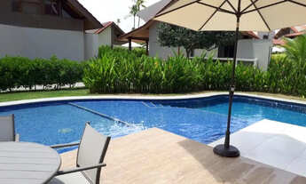 Imagem: Bangalô no Resort Oka Residence - Muro