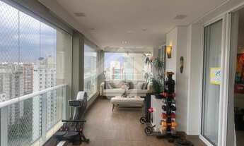 Imagem 3: Vista skyline, 4 quartos com 3 suítes e 4 vagas no Campo Belo