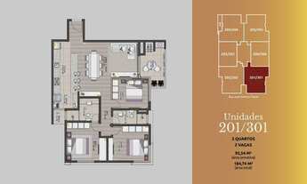 Imagem 6: Apartamento à venda, 93 m² por R$ 796.000,00 - Campo Comprido - Curitiba/PR