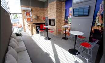 Imagem 4: Oportunidade loft novo semi mobiliado, aluguel anual , próximo ao Mar - Prédio com área d