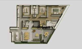 Imagem 5: Apartamento com 3 dormitórios à venda, 220 m² por R$ 4.930.000 - Batel