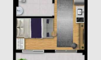 Imagem 5: Imóvel para venda com 31 metros quadrados com 1 quarto em Perdizes - São Paulo - SP