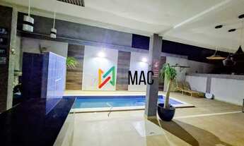 Imagem 5: Casa de Alto Padrão com 4 Suítes, Piscina Iluminada e Área Gourmet 310 m²