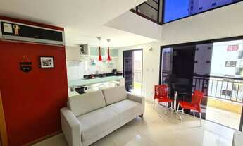 Imagem 2: Alugo apartamento duplex 100% mobiliado - no Ed. Multiplex Unique