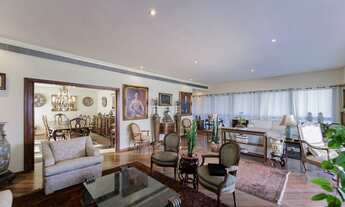 Imagem 6: Apartamento à venda na Avenida Vieira Souto, prédio em centro de terreno, todo avarandado