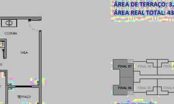 Imagem 6: Apartamento para venda tem 44 metros quadrados com 2 quartos em Jardim Tucunduva - Carapic