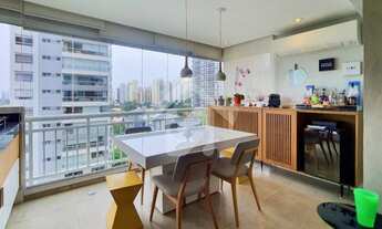 Imagem 3: Apto super charmoso no Brooklin com varanda, lazer total e 2 vagas