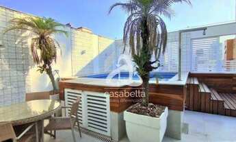 Imagem 2: Cobertura com 3 dormitórios à venda, 280 m² por R$ 2.300.000,00 - Pompéia - Santos/SP