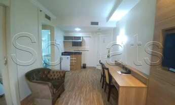 Imagem 3: Flat disponível para locação na Vila Olímpia, próximo a Av dos Bandeirantes e Shopping Vil