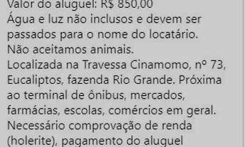 Imagem 2: Alugo Casa 3 peças