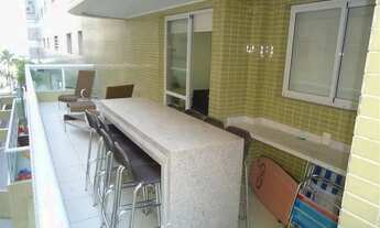 Imagem 2: Apartamento 2 dormitorios com 1 suite, 1 vaga demarcada varanda gourmet com vista mar