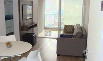 Imagem 2: Flat com 1 dormitório para alugar, 45 m² por R$ 4.900,00/mês - Brooklin Paulista - São Pau