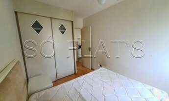 Imagem 7: Flat para locação em Moema totalmente mobiliado. Com entrada imediata e sem fiador