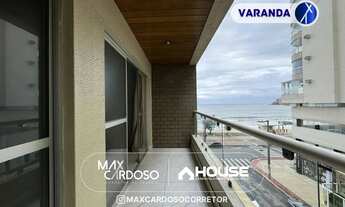 Imagem 2: Apartamento reformado de 01 Quarto VISTA MAR e área de lazer em prédio frente mar na Praia