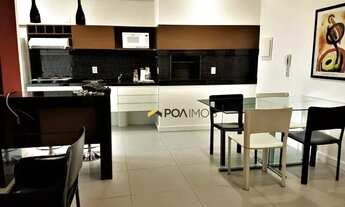 Imagem 3: Apartamento com 1 dormitório para alugar, 58 m² por R$ 4.319,00/mês - Três Figueiras - Por