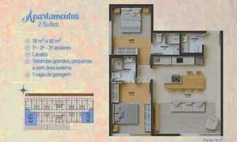 Imagem 3: Apartamento com 2 dormitórios à venda- Campeche - Florianópolis/SC