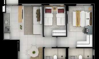 Imagem 3: Apartamento à venda no bairro Setor Marista - Goiânia/GO